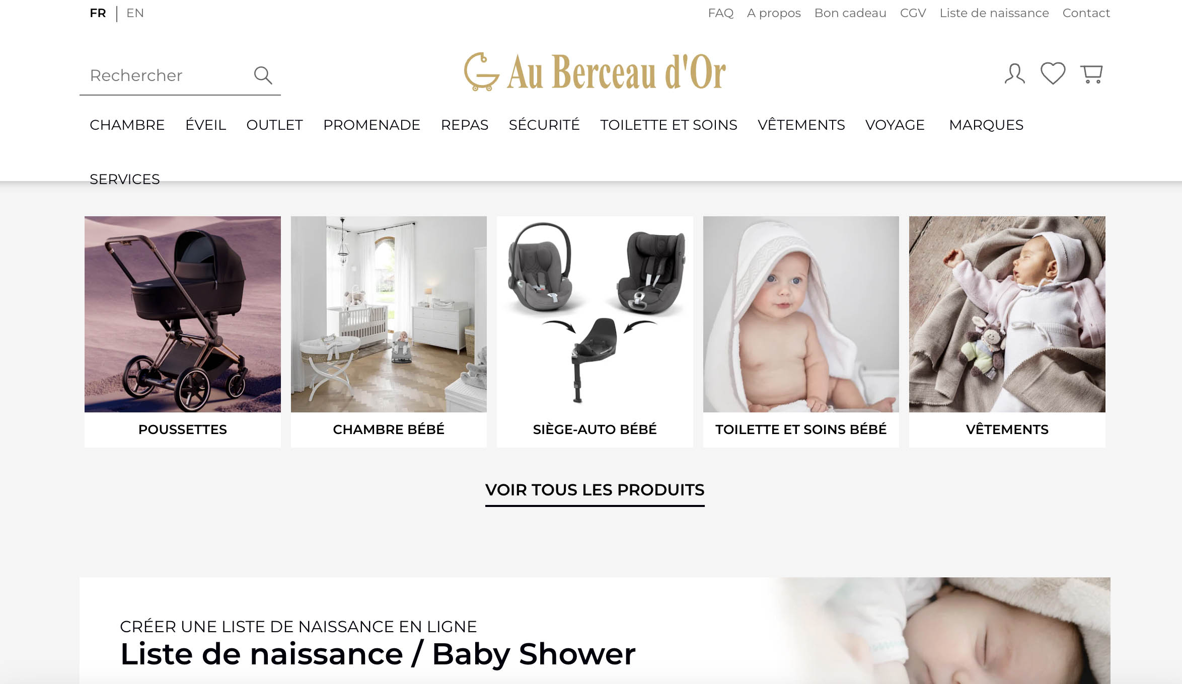 Cliente SEO Genève - au Berceau d'Or